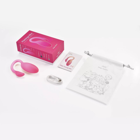 Розовый вибратор Magic Motion Flamingo Max Розовый вибратор Magic Motion Flamingo Max
