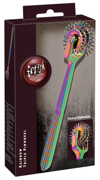 Радужное колесо Вартенберга Rainbow Triple Pinwheel Радужное колесо Вартенберга Rainbow Triple Pinwheel