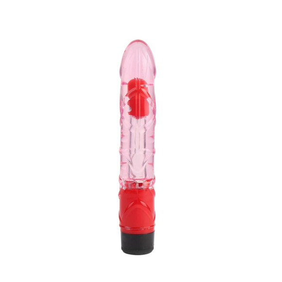 Розовый реалистичный вибратор 9 Inch Realistic Vibe - 23 см. Розовый реалистичный вибратор 9 Inch Realistic Vibe - 23 см.