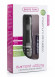 Чёрный мини-вибратор с рёбрышками и стразами Diamond Ribbing Vibe - 11,5 см. Чёрный мини-вибратор с рёбрышками и стразами Diamond Ribbing Vibe - 11,5 см.