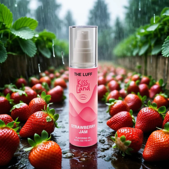 Съедобное массажное масло Kiss Land Strawberry Jam - 75 мл. Съедобное массажное масло Kiss Land Strawberry Jam - 75 мл.