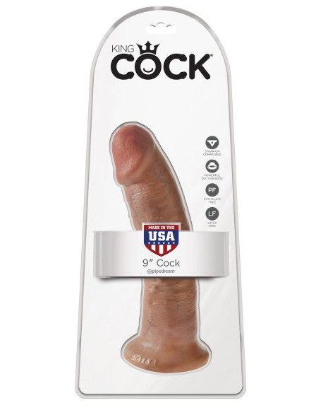 Фаллоимитатор-мулат 9 Cock - 22,9 см. Фаллоимитатор-мулат 9 Cock - 22,9 см.