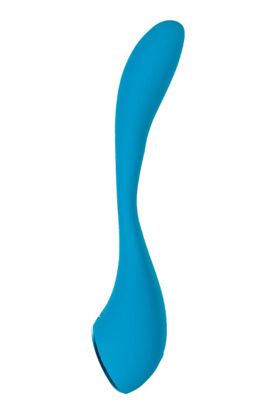 Синий гибкий вибратор Satisfyer G-Spot Flex 5+ - 19,6 см. Синий гибкий вибратор Satisfyer G-Spot Flex 5+ - 19,6 см.
