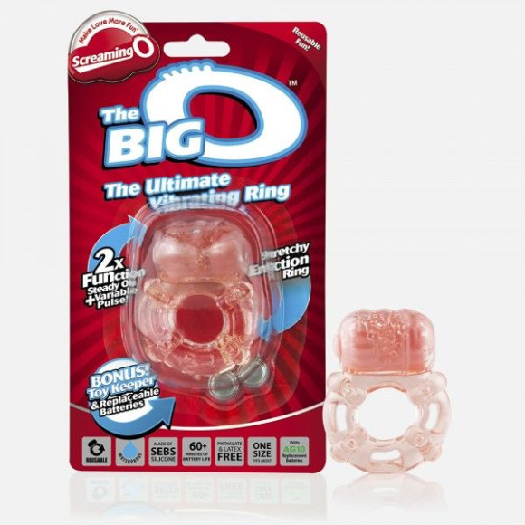 Эрекционное кольцо с вибрацией THE BIG O Эрекционное кольцо с вибрацией THE BIG O