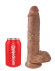 Фаллоимитатор-мулат с мошонкой 10 Cock with Balls на присоске - 25,4 см. Фаллоимитатор-мулат с мошонкой 10 Cock with Balls на присоске - 25,4 см.