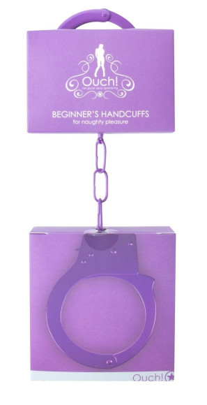 Фиолетовые наручники OUCH! Purple Фиолетовые наручники OUCH! Purple
