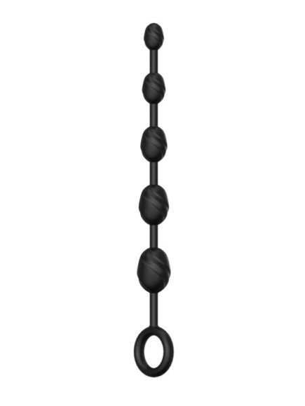 Черная анальная цепочка №03 Anal Chain - 30 см. Черная анальная цепочка №03 Anal Chain - 30 см.