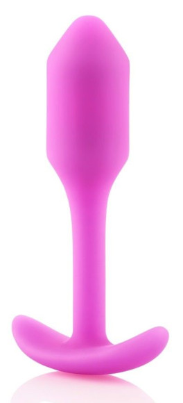 Розовая пробка для ношения B-vibe Snug Plug 1 - 9,4 см. Розовая пробка для ношения B-vibe Snug Plug 1 - 9,4 см.