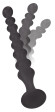 Черная анальная ёлочка Magic Anal Wand - 26,9 см. Черная анальная ёлочка Magic Anal Wand - 26,9 см.