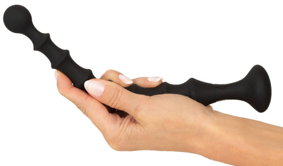 Черная анальная ёлочка Magic Anal Wand - 26,9 см. Черная анальная ёлочка Magic Anal Wand - 26,9 см.