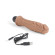 Кофейный вибратор-реалистик 8 Girthy Realistic Vibrator - 24,5 см. Кофейный вибратор-реалистик 8 Girthy Realistic Vibrator - 24,5 см.
