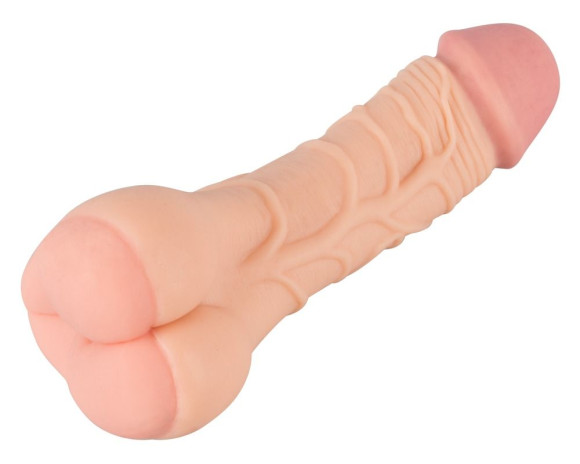 Телесная насадка-мастурбатор 2-in-1 Extension Masturbator - 21 см. Телесная насадка-мастурбатор 2-in-1 Extension Masturbator - 21 см.