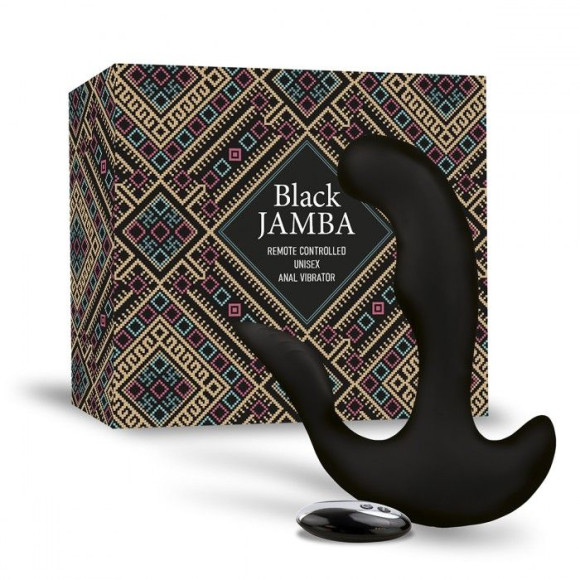 Универсальный анальный массажер Black Jamba Anal Vibrator - 12 см. Универсальный анальный массажер Black Jamba Anal Vibrator - 12 см.