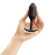Чёрная пробка для ношения B-vibe Snug Plug 2 - 11,4 см. Чёрная пробка для ношения B-vibe Snug Plug 2 - 11,4 см.