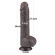 Коричневый фаллоимитатор 9.5 Sliding Skin Dual Layer Dong на присоске - 24 см. Коричневый фаллоимитатор 9.5 Sliding Skin Dual Layer Dong на присоске - 24 см.