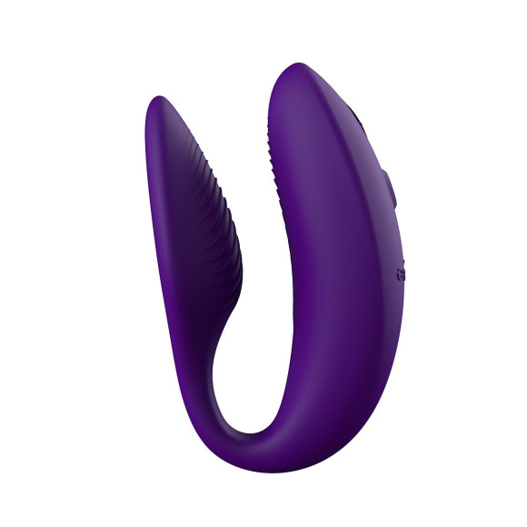 Фиолетовый U-образный вибратор для пар We-Vibe Sync 2 Фиолетовый U-образный вибратор для пар We-Vibe Sync 2