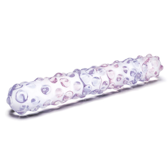 Фаллоимитатор с массажными точками Purple Rose - 23 см. Фаллоимитатор с массажными точками Purple Rose - 23 см.