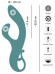 Бирюзовый вибратор-кролик The Magician Rabbit Vibrator - 22,5 см. Бирюзовый вибратор-кролик The Magician Rabbit Vibrator - 22,5 см.