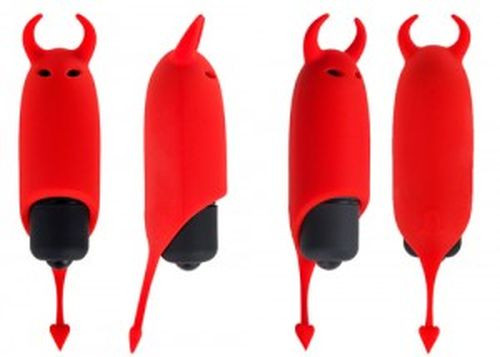 Красный вибростимулятор Devol Mini Vibrator - 8,5 см. Красный вибростимулятор Devol Mini Vibrator - 8,5 см.