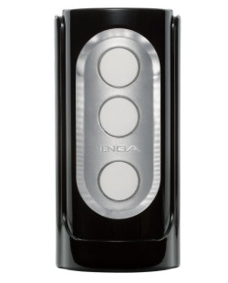 Чёрный мастурбатор FLIP HOLE BLACK Чёрный мастурбатор FLIP HOLE BLACK