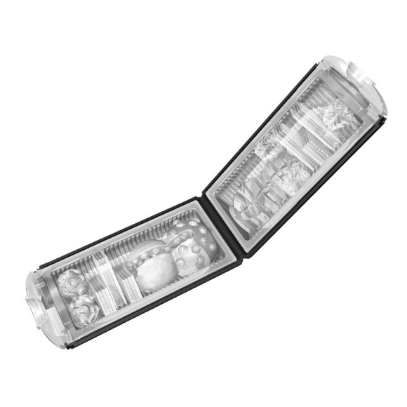 Чёрный мастурбатор FLIP HOLE BLACK Чёрный мастурбатор FLIP HOLE BLACK