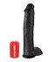 Чёрный фаллоимитатор-гигант 15 Cock with Balls - 40,6 см. Чёрный фаллоимитатор-гигант 15 Cock with Balls - 40,6 см.