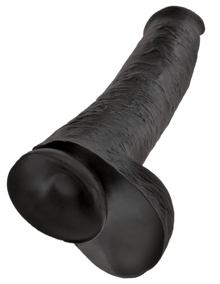 Чёрный фаллоимитатор-гигант 15 Cock with Balls - 40,6 см. Чёрный фаллоимитатор-гигант 15 Cock with Balls - 40,6 см.