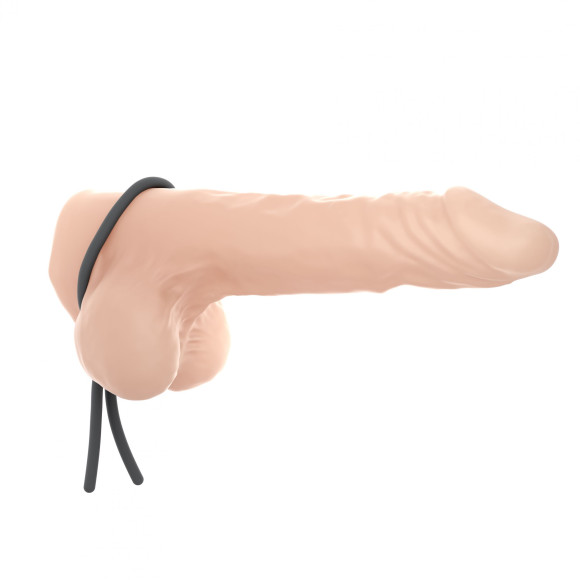Серое эрекционное лассо на пенис Mr Dorcel Серое эрекционное лассо на пенис Mr Dorcel