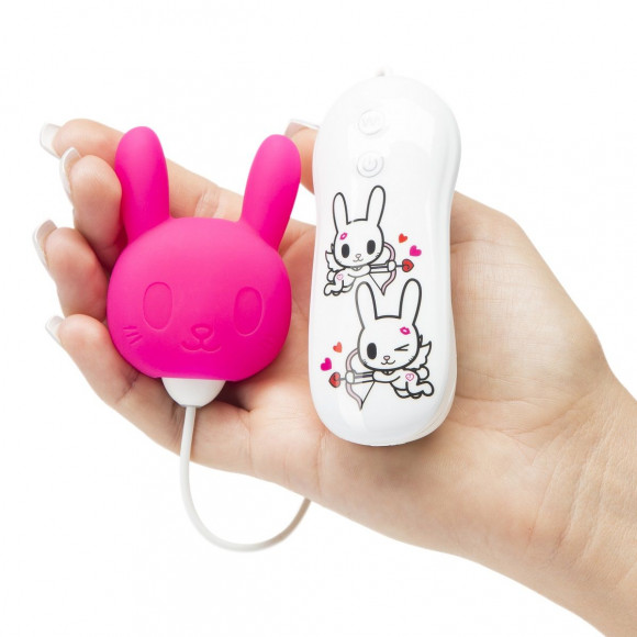 Розовый клиторальный стимулятор-зайчик SILICONE PURPLE BUNNY CLITORAL VIBRATOR Розовый клиторальный стимулятор-зайчик SILICONE PURPLE BUNNY CLITORAL VIBRATOR