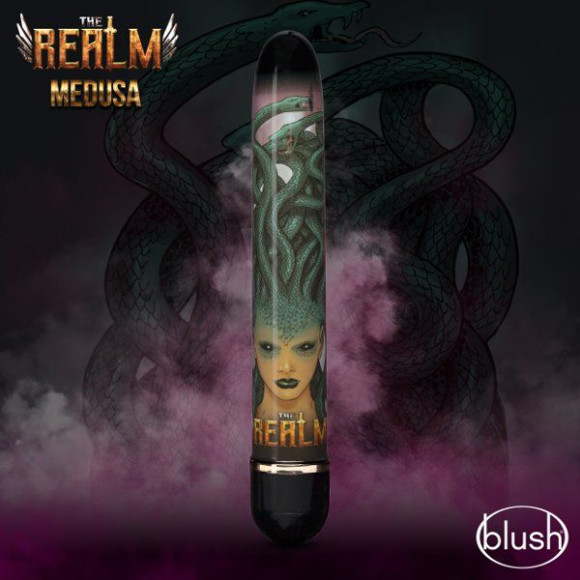 Фиолетовый вибратор Medusa - 17,7 см. Фиолетовый вибратор Medusa - 17,7 см.