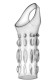 Прозрачная насадка на пенис Stretchy Studded Penis Sleeve Ring Прозрачная насадка на пенис Stretchy Studded Penis Sleeve Ring