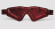 Двусторонняя красно-черная маска на глаза Reversible Faux Leather Blindfold Двусторонняя красно-черная маска на глаза Reversible Faux Leather Blindfold