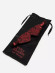 Двусторонняя красно-черная маска на глаза Reversible Faux Leather Blindfold Двусторонняя красно-черная маска на глаза Reversible Faux Leather Blindfold