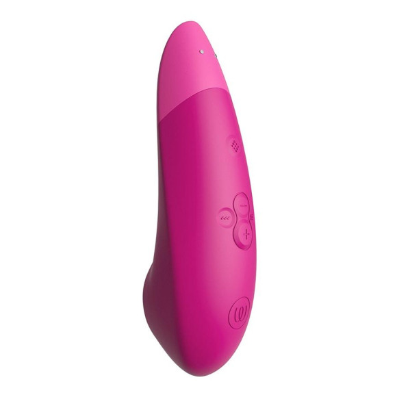 Розовый бесконтактный клиторальный стимулятор Womanizer Enhance с вибрацией Розовый бесконтактный клиторальный стимулятор Womanizer Enhance с вибрацией