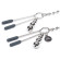 Зажимы для сосков на нитке бусин At My Mercy Chained Nipple Clamps Зажимы для сосков на нитке бусин At My Mercy Chained Nipple Clamps
