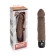 Коричневый вибратор-реалистик 6.5 Girthy Realistic Vibrator - 19 см. Коричневый вибратор-реалистик 6.5 Girthy Realistic Vibrator - 19 см.