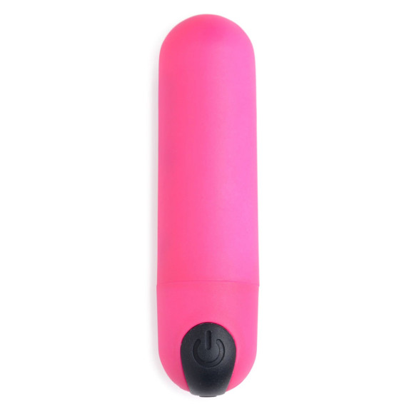 Розовая вибропуля с пультом ДУ 21X Vibrating Bullet with Remote Control Розовая вибропуля с пультом ДУ 21X Vibrating Bullet with Remote Control