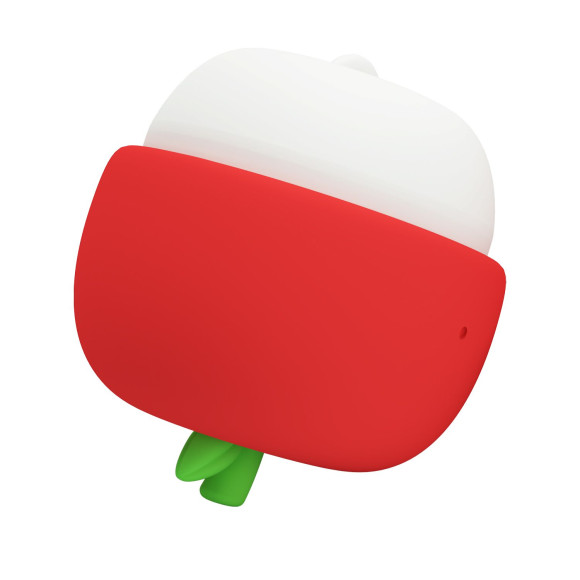 Красный клиторальный стимулятор в форме яблочка Apple Secret Красный клиторальный стимулятор в форме яблочка Apple Secret
