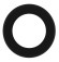 Чёрное эрекционное кольцо Cockring No.39 Чёрное эрекционное кольцо Cockring No.39