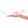 Изогнутый стеклянный фаллоимитатор 12’’ Girthy Ribbed G-Spot Glass Dildo With Handle Grip Double Ended - 30 см. Изогнутый стеклянный фаллоимитатор 12’’ Girthy Ribbed G-Spot Glass Dildo With Handle Grip Double Ended - 30 см.