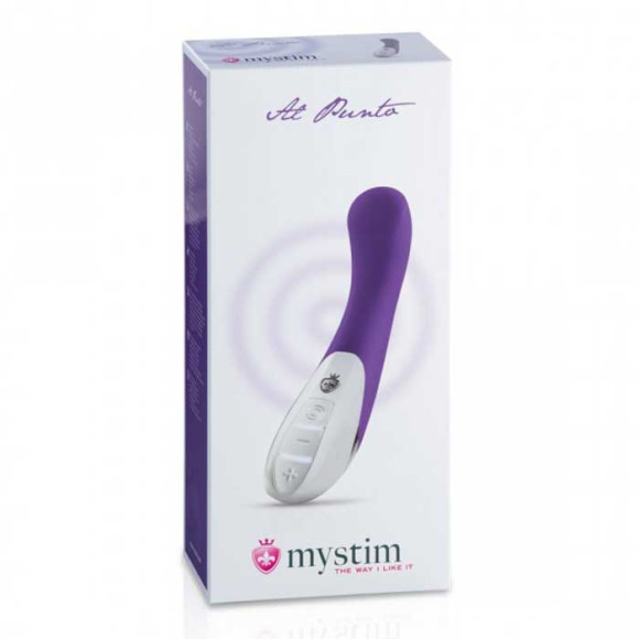 Фиолетовый вибратор Mystim Al Punto - 25 см. Фиолетовый вибратор Mystim Al Punto - 25 см.