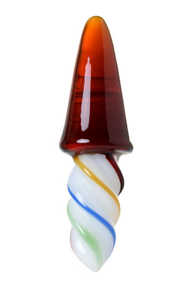 Коническая стеклянная анальная втулка Sexus Glass - 16 см. Коническая стеклянная анальная втулка Sexus Glass - 16 см.