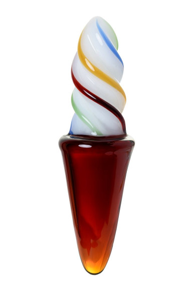 Коническая стеклянная анальная втулка Sexus Glass - 16 см. Коническая стеклянная анальная втулка Sexus Glass - 16 см.