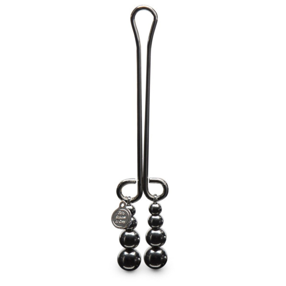 Зажим для клитора с бусинами Just Sensation Beaded Clitoral Clamp Зажим для клитора с бусинами Just Sensation Beaded Clitoral Clamp