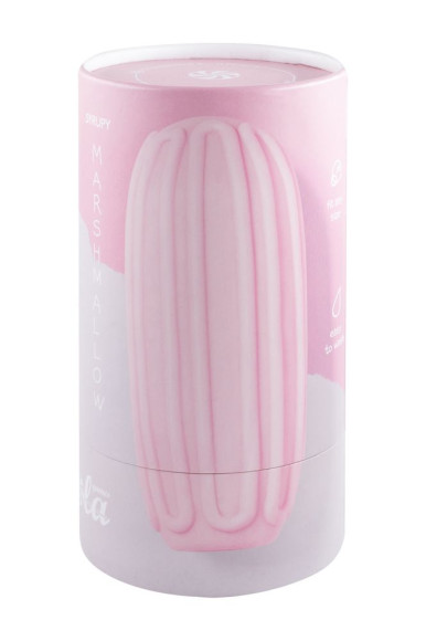 Розовый мастурбатор Marshmallow Maxi Syrupy Розовый мастурбатор Marshmallow Maxi Syrupy