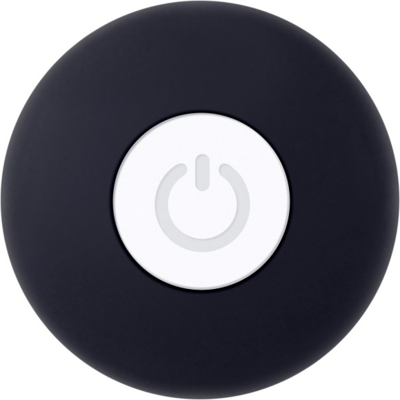 Черная анальная вибропробка Mighty Mini Plug - 8,9 см. Черная анальная вибропробка Mighty Mini Plug - 8,9 см.