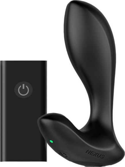 Черная анальная вибровтулка Nexus Duo Plug Medium Черная анальная вибровтулка Nexus Duo Plug Medium