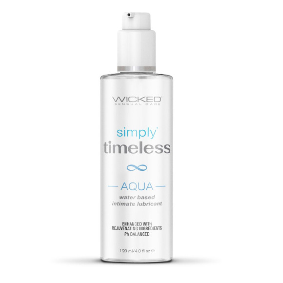Увлажняющий лубрикант на водной основе Simply Timeless Aqua - 120 мл. Увлажняющий лубрикант на водной основе Simply Timeless Aqua - 120 мл.