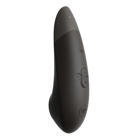 Черный бесконтактный клиторальный стимулятор Womanizer Enhance с вибрацией Черный бесконтактный клиторальный стимулятор Womanizer Enhance с вибрацией