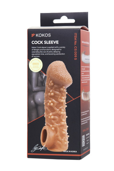 Телесная закрытая насадка с пучками шишечек Cock Sleeve 009 Size S - 13,8 см. Телесная закрытая насадка с пучками шишечек Cock Sleeve 009 Size S - 13,8 см.